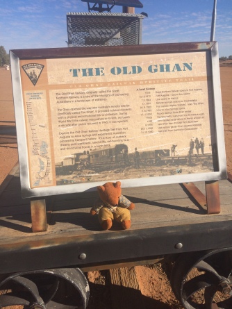 And the one for the Old Ghan too
